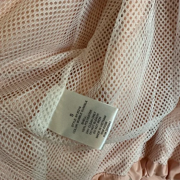 Cisono ci sono women’s small pink jacket black accent light rain - Picture 6 of 7